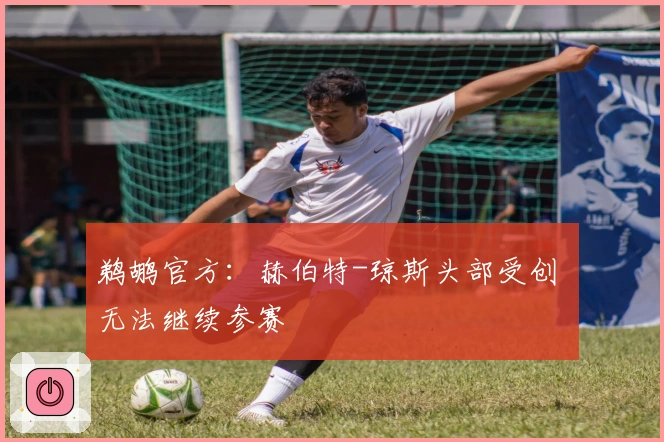 鹈鹕官方：赫伯特-琼斯头部受创 无法继续参赛